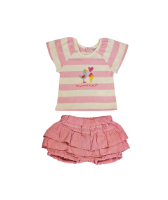 Ensemble T Shirt + bloomer