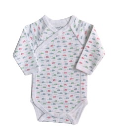 Body croisé manches longues