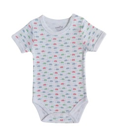 Body col rond manches courtes