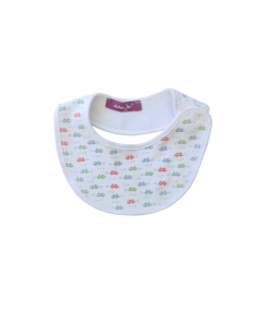 Bavoir pm avec bouton