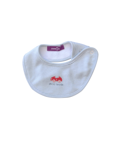 Bavoir pm avec bouton