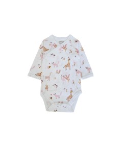 Body croisé manches longues