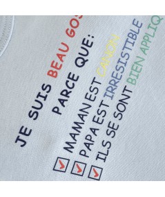 Body col rond manches longues