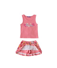 Ensemble Top et jupe short